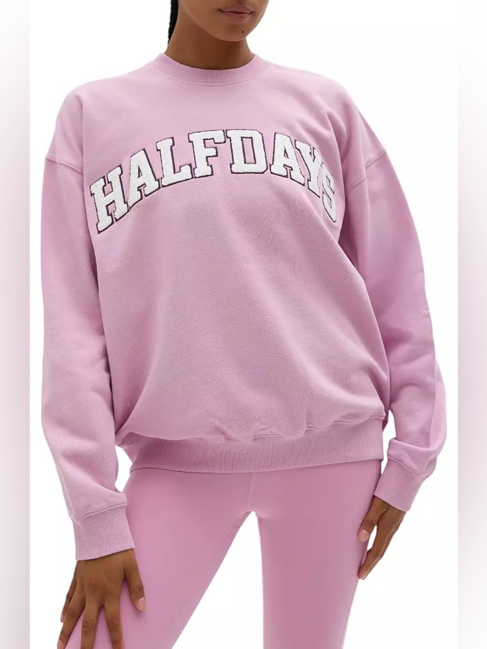 NWT Halfdays Sweatshirt | Amethyst | Size M